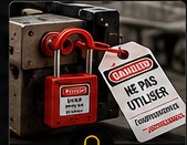 Cadenas de consignation Lockout Tagout