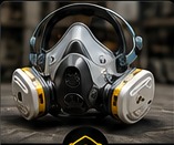 Masque respiratoire professionnel